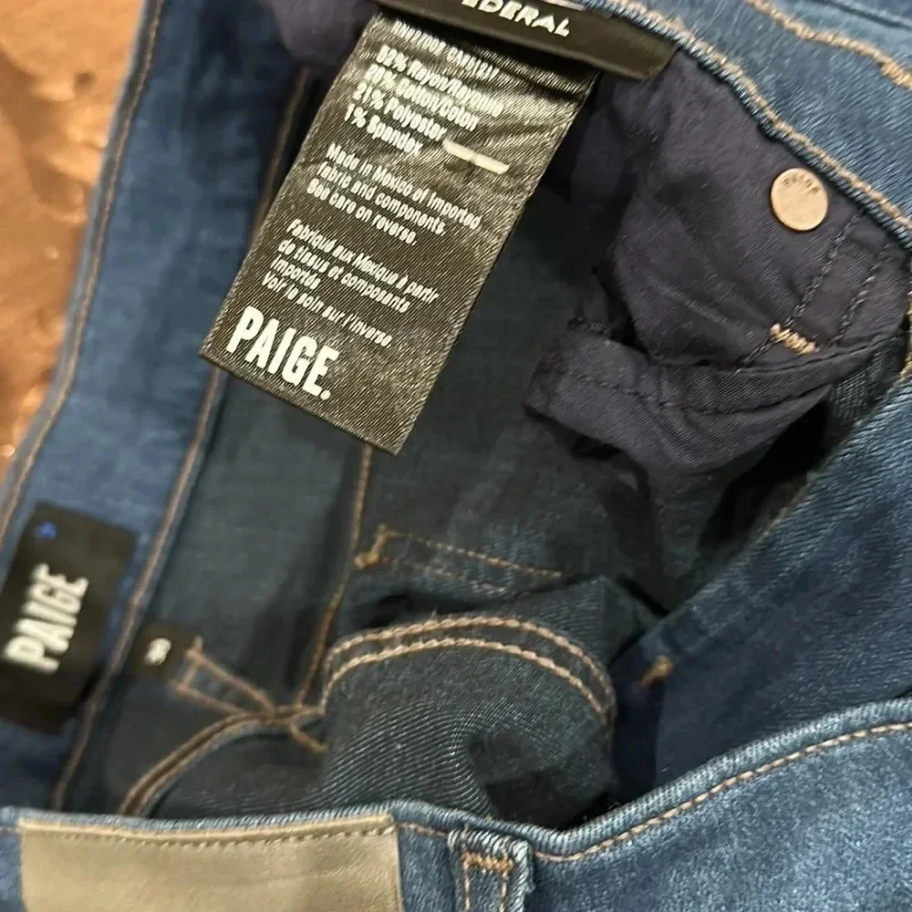 Paige Federal Slim Straight Leg Jeans